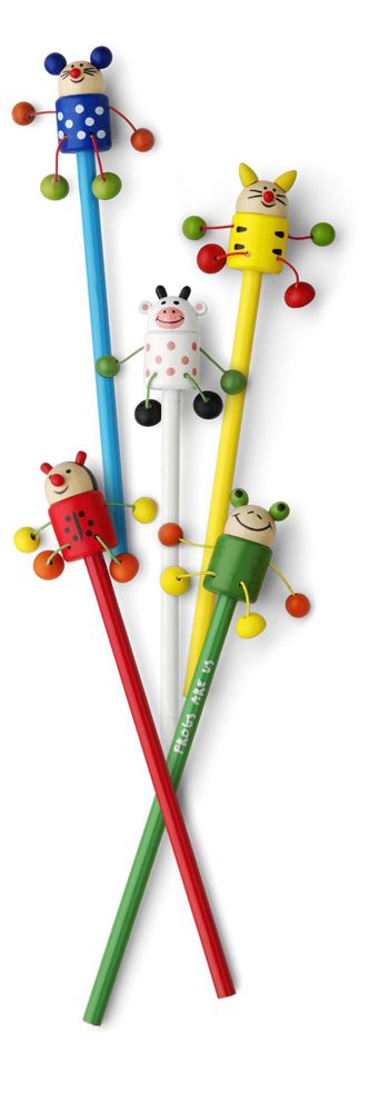 Bleistift George | Tiermotiv - custom/multicolor