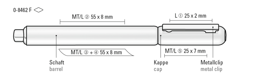 ARC F, weiss